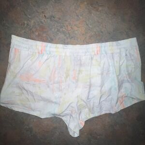 DSG Mid Rise Stride Run Short With Built-In Brief & 3" Inseam Pastel Watercolor
